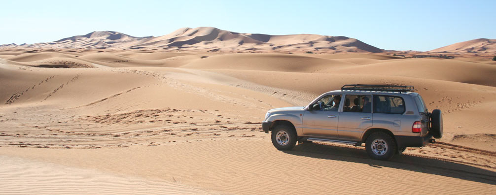 Page d'accueil, Desert Tours Merzouga